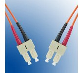 Microconnect FIB884001 Glasfaserkabel, 1 m, SC, Gelb