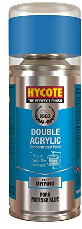 Hycote Ford Matisse Blue Metallic Touch Up Aerosol, 150ml