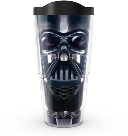 Tervis Star Wars Darth Vader Tumbler with Black Lid, 24-Ounce