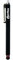 Emartbuy® Amazon Fire 7 Tablet/Amazon Fire HD 8 Tablet/Amazon Fire HD 10 Tablet Black Capacitive Resistive Touchscreen Stylus Pen