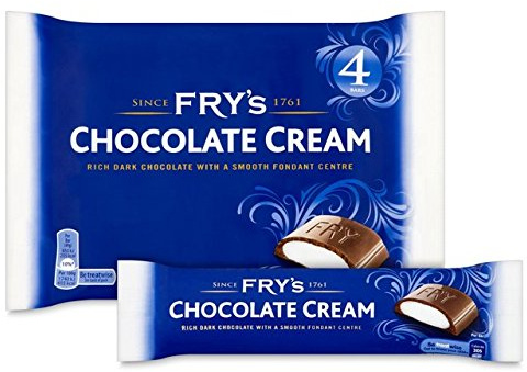 Fry's Dark Chocolate Cream Filled Bars, 200 g