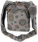 GURU SHOP Sadhu Bag, Goa Tasche, Schulterbeutel - Grau, Unisex - Erwachsene, Baumwolle, 35x35x25 cm