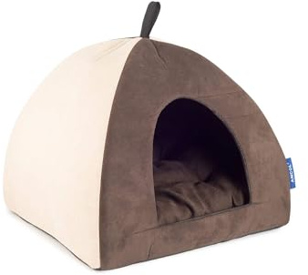 Cat Bed Ancol Sleepy Paws Pyramid - Faux Suede