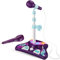 Little Pretender LP-4766 J-0000517 The Flash Kids Karaoke Machine with 2 Microphones & Adjustable Stand, Purple/White, One Size