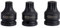 KS Tools 515.1171 - Douille à chocs courte 1/2'' XZN, M14 - L. 43 mm - Uniquement pour utilisation à chocs - En Chrome-Molybdène