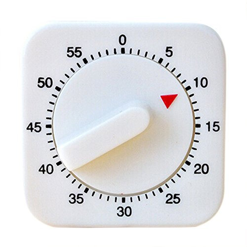 Minuteur mécanique fantaisie de 60 minutes par Sanwood®