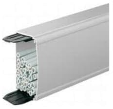 Hager tehalit.lf Kanal 1-4 Fach 2 Halterung 60 x 150 PVC grau