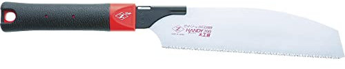 Sega giapponese compatta universale per falegname per lavorazione del legno in superficie ristretta, lama da 200 mm, made in Japan