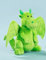 Drache grün, 28,5 cm, Plüsch