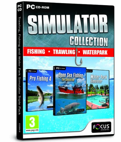 Trawling, Fishing and WaterPark Simulator Triple Pack