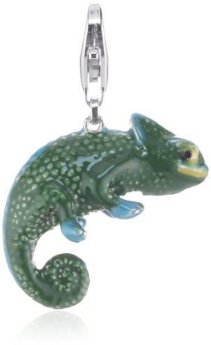 ESPRIT Jewels Damen-Charm Chameleon 925 Sterling Silber ESCH91243A000