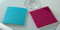 Filzuntersetzer quadratisch Filz Untersetzer 4er Set Gilde, Varianten:quadratisch magenta