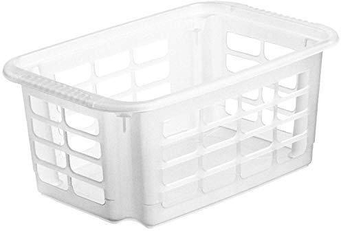 Rotho Reverso Dreh- und Stapelkorb 4.5l, Kunststoff (PP) BPA-frei, transparent, 4.5l (29.5 x 19.0 x 12.5 cm)