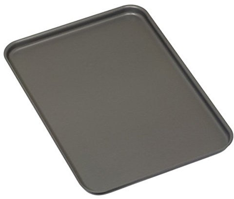 Mermaid 14 Hard Anodised Baking Tray UK-Made by Samuel Groves – Heavy-Duty Aluminium Baking Sheet Pan/Cookie Sheet & Roasting Tray, Naturally Non-Stick, Oven-Safe 260°C