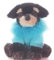 Aurora Plush 12 Black Terrier Fancy Pal