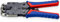 KNIPEX Crimpzange für Westernstecker in Blister mit Mehrkomponenten-Hüllen brüniert 200 mm, 97 51 12 SB