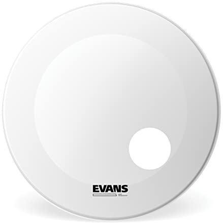 Evans EQ3 Coated White 20 BD20RGCW Bass Drum Reso