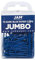 JAM PAPER Farbige Jumbo Büroklammern - Groß 50,8 mm - DunkelBlaue Büroklammern - 75/Packung