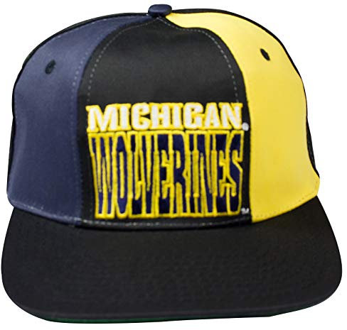 Vintage Snapback Cap Drew Pearson NOS Michiigan Wolverines, mehrfarbig