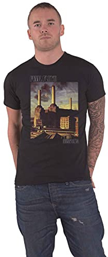 Rockoff Trade Men's Animals Album T Shirt, Black, M UK