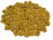 Rosen 15 mm x 20 Stück Satinrosen Aufnäher Deko Blumen Röschen zum Basteln Haarschmuck kleine Rosenköpfe Farbe: gold 687