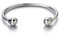 COOLSTEELANDBEYOND élastique Réglable - Bracelet Acier Inoxydable pour Hommes et Femmes - Bracelet Manchette