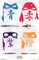 Trends International Teenage Mutant Ninja Turtles 2 Wand Poster, 55,9 x 86,4 cm minimalistisch