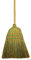 2X Elliott 1-Piece large Wooden American Style Corn Broom