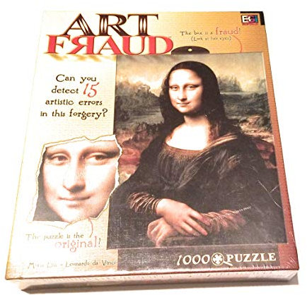 Buffalo Games Art Fraud Mona Lisa 1000 Piece Jigsaw Puzzle
