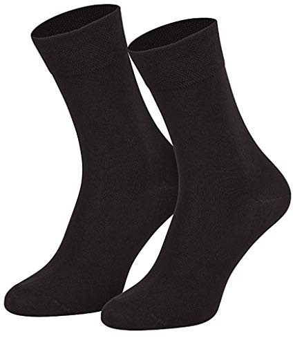 Dameris 3 Paar hochwertige Herrensocken I AnzugsockenI Bürosocken I Komfortsocken ohne Gummi
