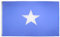 BANDERA de SOMALIA 150x90cm - BANDERA SOMALÍ 90 x 150 cm - AZ FLAG
