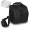 Essex Large SLR Case with Rain Cover and Screen Protector for Panasonic Lumix DMC G70/G81/GX80/GH4/GX8 /Sony Alpha 6500 /Nikon D5600 Camera - Blue