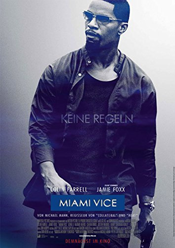 Miami Vice: Jamie Foxx (2006) | original Filmplakat, Poster [Din A1, 59 x 84 cm]