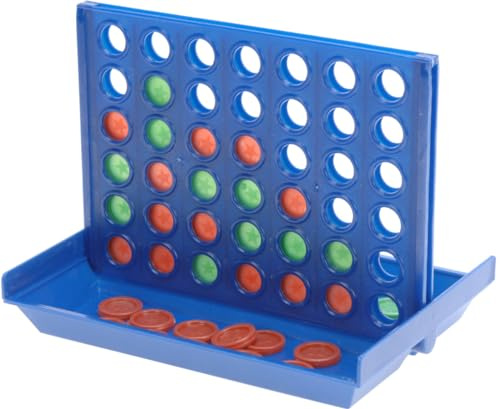Difuzed Vier Gewinnt Mini Junior Knows Brettspiel für Kids ab 2 Jahren