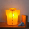 Dapo Dekorations-Tisch-Leuchte-Lampe Hemd Hugo, gelb, E14 Fensterbank-Schaufenster-Kinder-Nachttisch-Leuchte-Lampe (gelb)