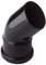 Oase Verbindungsbogen DN 110/45, schwarz - PE-Verbindungsbogen, Filtersystem