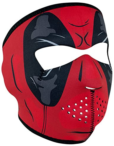 ZAN ZANheadgear Neopren Gesichtsmaske fuer Motorrad, Quad, Ski, Snowboard, Paintball WNFM109