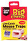 The Big Cheese Live Catch Mouse Trap, Humane, Baited and Ready-To-Use, Catch and Release, Easy Setting and Cleaning, Plastic, Indoor and Outdoor Use