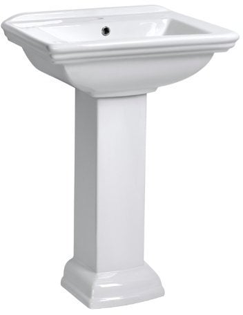 KERRA Spülstein Waschbecken Keramik Pharao Retro Waschtisch Mit Säule