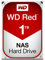 Western Digital 1TB 3, 5 IntelliPower SATA 6Gb/s 64MB NAS Red