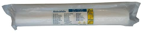 Abdeckfolie HDPE 2 x 50 m Rolle 7 my = 100 qm