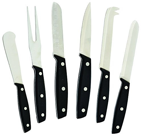 Winco KCS-6 Käsemesser-Set mit POM-Griff