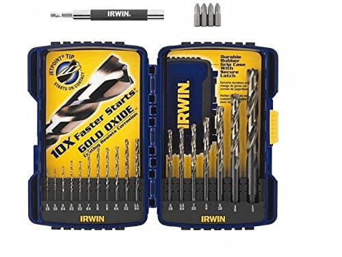 Irwin Industrial Tools 3018024SM TurboMax Pro Bohrer-Set, 18-teilig