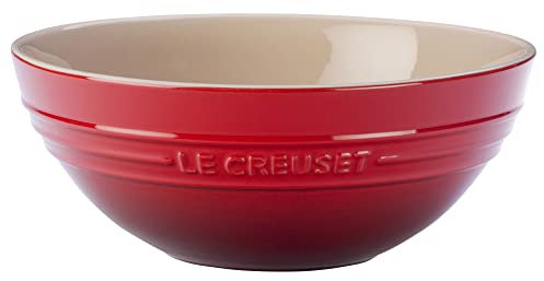 LE CREUSET 91013925060000 25 cm Salad Bowl, Red