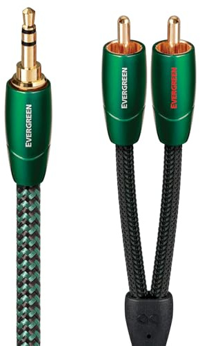 AudioQuest Evergreen 3.5mm Mini > RCA Audio Interconnect Cable