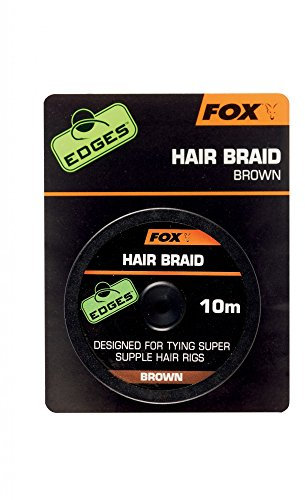 Fox Edges Hair Braid braun 10m