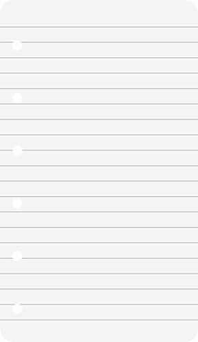 TEXTIMO - Ringbuch-Einlagen/Papier 'BRUNNEN' 50 Blatt - liniert (A5, weiß)