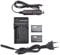 DSTE®（2 Pack） Ersatz Batterie und DC16E Reise Ladegerät Compatible für Olympus Li-60B FE-370 Pentax D-LI78 Optio L50 M50 M60 S1 V20 W60 W80 EN-EL11 Coolpix S550 S560