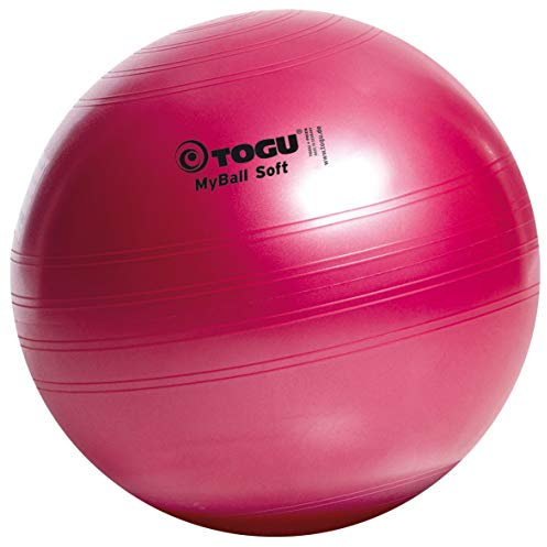 Togu Gymnastikball My-Ball Soft, rubinrot, 55 cm, 418552