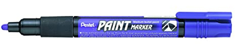 Pentel MMP20-VO Permanent-Marker 2,0 mm Rundspitze Lackmarker, 1 Stück, violett